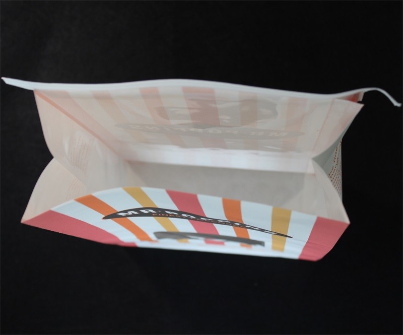 Recyclable Biodegradable grade bakery food packaging kraft paper bag popcorn bag